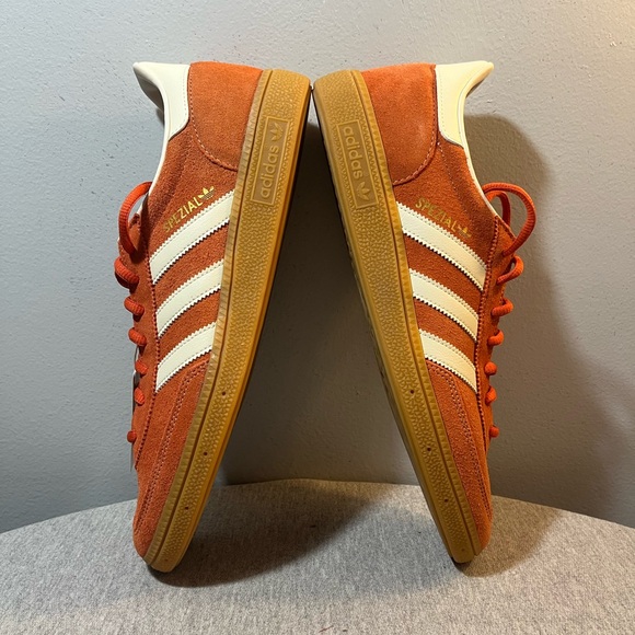 Adidas Handball Spezial Red Orange Gum Athletic Men's Shoe Size 11 IG6191 - Picture 7 of 11